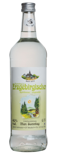 Sonntag´s Erzgebirgischer - Spirituose 40% Vol.